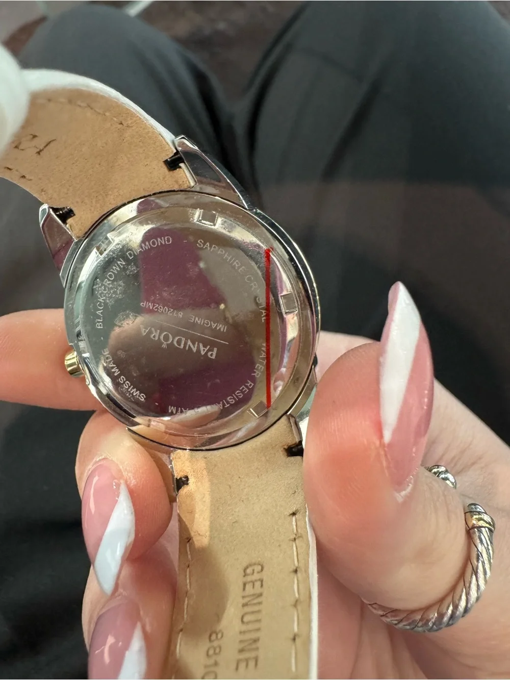 New Rare Retired Pandora Imagine Two-Tone Swiss Made Watch